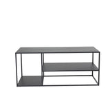 Konferenční stolek Staal, černý, 50x120