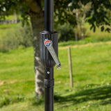 Slunečník  Palmetto, červený, ⌀270