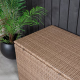 Box na polštáře London, přírodní barva, 130x61